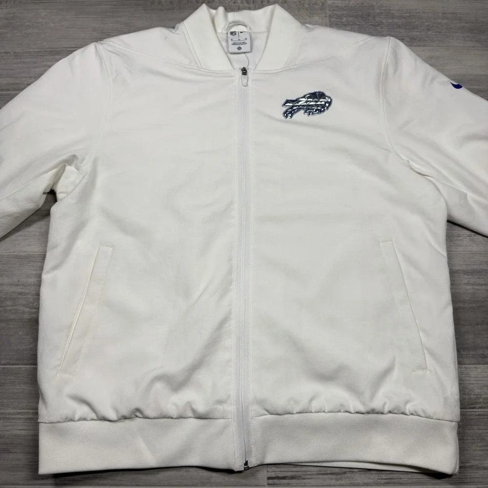Buffalo Bills Nike 2025 Rivalries Sideline‎ Bomber Jacket Cold Front Full Zip XL